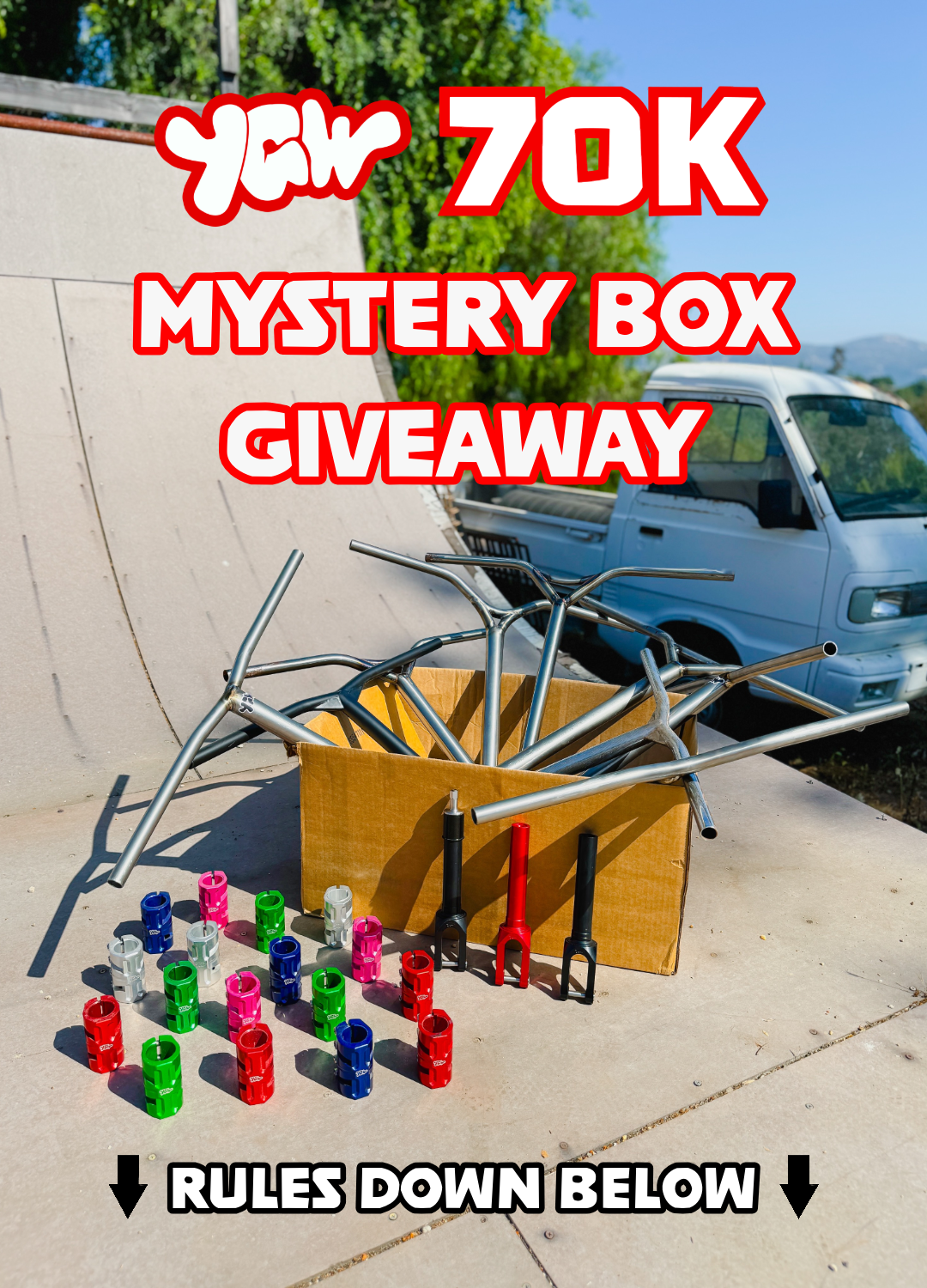 70,000 Followers = A Lucky Mystery Box Winner